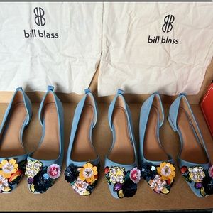 New Bill Blass Sutton Ballet Flats with dust bag and box (Lola ballet flat)